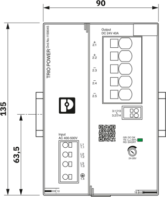 1159045 Phoenix Contact DIN Rail Power Supplies Image 2