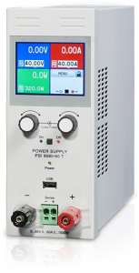 Programmable laboratory power supply, 40 VDC, outputs: 1 (40 A), 1000 W, EA-PSI 9040-40 T 1000W