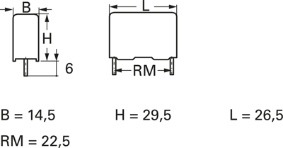 B32933A3155M000 TDK (EPCOS) Film Capacitors Image 2