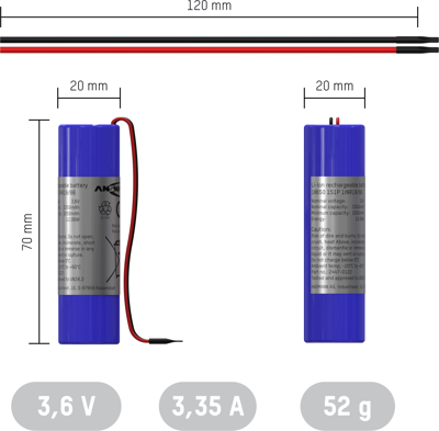 2447-0122 Ansmann Rechargeable Battery Packs Image 2