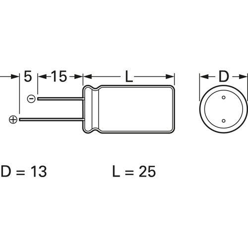 ESH477M063AL4AA Kemet Electrolytic Capacitors Image 2