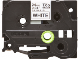 Labelling tape cartridge, 24 mm, tape white, font black, 8 m, TZE-FX251