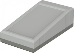 Polystyrene enclosure, (L x W x H) 200 x 112 x 64 mm, light gray, IP40, 32206010