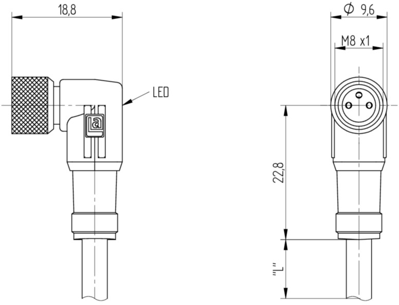 100848 Lumberg Automation Sensor-Actuator Cables Image 3