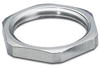 Counter nut, 1/2NPT, 26 mm, silver, 1416010