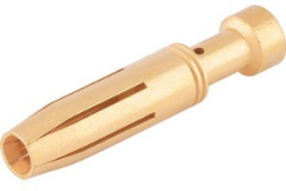 Receptacle, 0.5 mm², AWG 20, crimp connection, gold-plated, 11197000