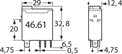 46.61.8.024.0040 Finder Industrial Relays Image 2