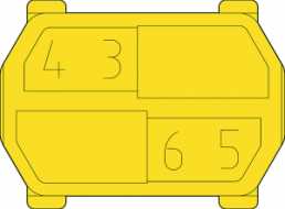 Coding element for Male connectors, 243-8031