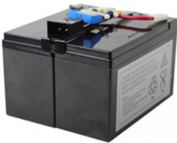 Lead-battery, 12 V, 7 Ah, 150 x 65 x 94 mm, faston plug 6.3 mm