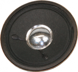 Miniature speaker, 8 Ω, 83 dB, 12 kHz, black