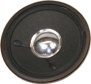 Miniature speaker, 8 Ω, 84 dB, 3.5 kHz, black