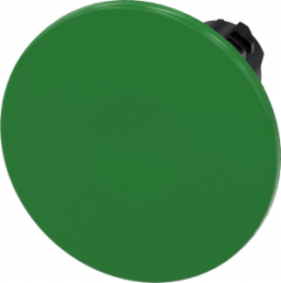 Mushroom pushbutton, groping, green, mounting Ø 22.3 mm, 3SU1000-1CD40-0AA0