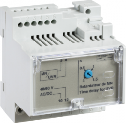 Time relay, 0.5 to 3 s, delayed switch-off, 380-480 V AC/DC, 33683