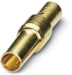 Receptacle, 1.0-1.5 mm², AWG 16-14, crimp connection, nickel-plated/gold-plated, 1603517