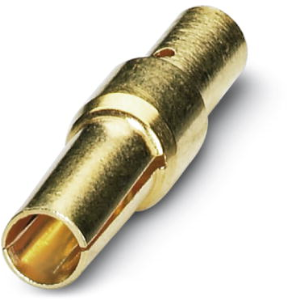 Receptacle, 1.5-2.5 mm², AWG 16-14, crimp connection, nickel-plated/gold-plated, 1603509