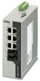 Ethernet switch, managed, 8 ports, 100 Mbit/s, 24 VDC, 2891036