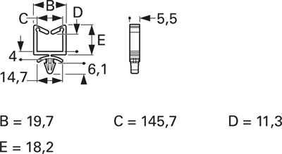 10670AA00 fastpoint Cable Holders Image 2