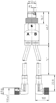 44046 Lumberg Automation Sensor-Actuator Cables Image 2