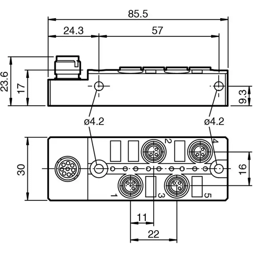 70132541 PEPPERL+FUCHS Sensor-Actuator Distribution Boxes Image 2