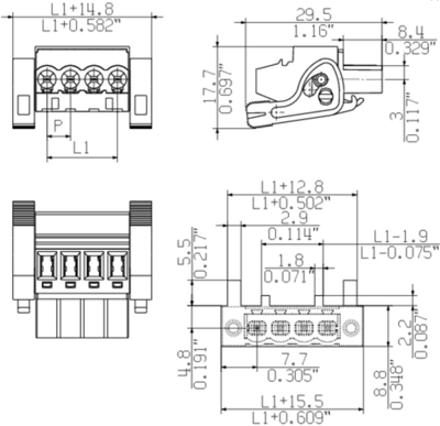 1961050000 Weidmüller PCB Connection Systems Image 3