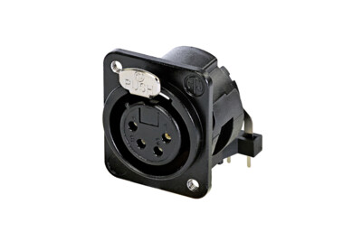 NC4FDM3-H-BAG-1 Neutrik XLR Connectors
