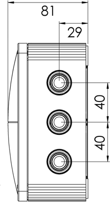10101460 WISKA Flush-mounted Boxes, Junction Boxes Image 3