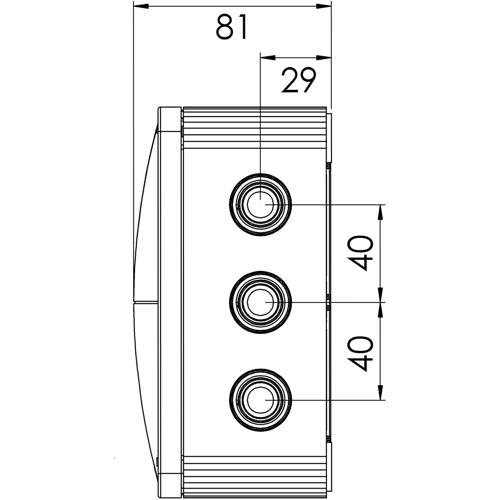 10101461 WISKA Flush-mounted Boxes, Junction Boxes Image 3