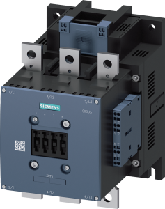 Power contactor, 3 pole, 225 A, 2 Form A (N/O) + 2 Form B (N/C), coil 380-420 V AC/DC, spring connection, 3RT1064-2AV36