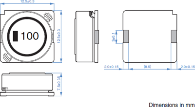 SLF12575T-1R2N8R2-H TDK Fixed Inductors Image 2