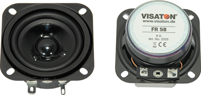 FR 58 8 OHM VISATON Acoustic Signal Transmitters Image 1