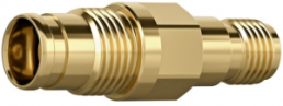 Coaxial adapter, 50 Ω, 1.5/3.5 socket to 3.5 socket, straight, 100025574