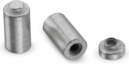 SMD spacer sleeve, internal thread, M1.6, 1.2 mm, steel
