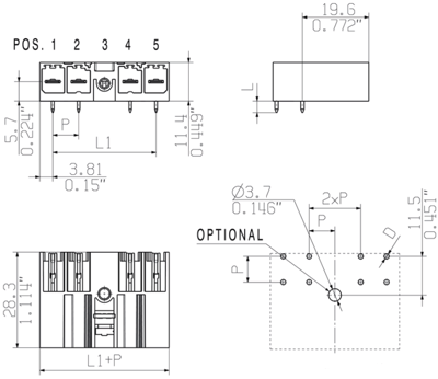 1048760000 Weidmüller PCB Connection Systems Image 3