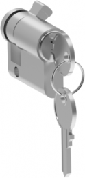 Cylinder lock w. Insert 1242E f. recess. Handle of3-point locking system PLM or PLD