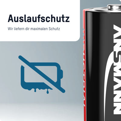 1504-0000 Ansmann Round Cells, 9V Blocks Image 5