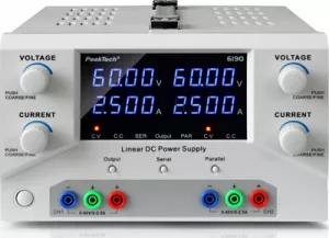 P 6190 PeakTech Bench Power Supplies and Loads
