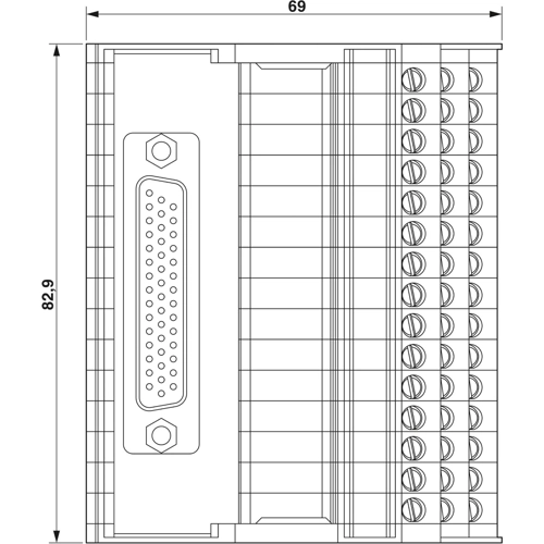 2322388 Phoenix Contact Transfer Modules for Mounting Rail Image 2