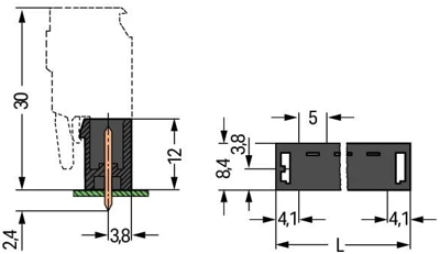 231-139/001-000/105-604 WAGO PCB Connection Systems Image 2