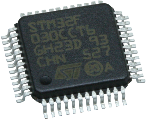 ARM Cortex M0 microcontroller, 32 bit, 40 MHz, LQFP-48, STM32F030CCT6TR