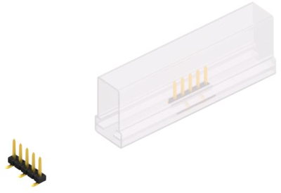 SLY7SMD0455GSM Fischer Elektronik PCB Connection Systems