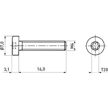 001.63.461 Ettinger Screws, Threaded Rods Image 2
