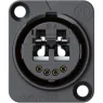 NO2-4FDW-A Neutrik Fibre Optic Connectors