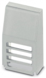 Filler plug 33,39x13,67x22,5 mm, light-gray, ABS, 1074622