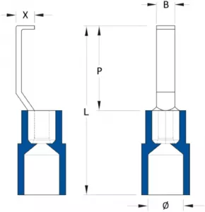1233330000 Weidmüller Cable Lugs