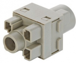 Socket contact insert, 1 pole, unequipped, crimp connection, 09140013103
