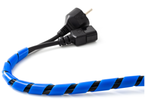 Cable protection conduit, 13.6 mm, blue, PE, HS-SPF-15105B
