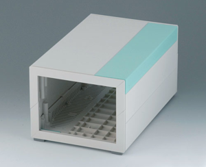 ABS enclosure, (L x W x H) 130 x 245 x 124 mm, gray white (RAL 9002), IP40, B2212215