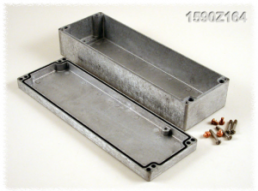 Aluminum die cast enclosure, (L x W x H) 361 x 120 x 60 mm, gray (RAL 7046), IP68, 1590Z164