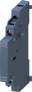 Auxiliary contact, 2 Form A (N/O) for circuit breaker S00/S0, 3RV2901-1B