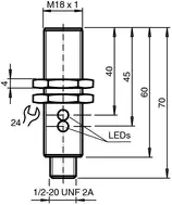 198078 PEPPERL+FUCHS Proximity Switches, Reed switches
